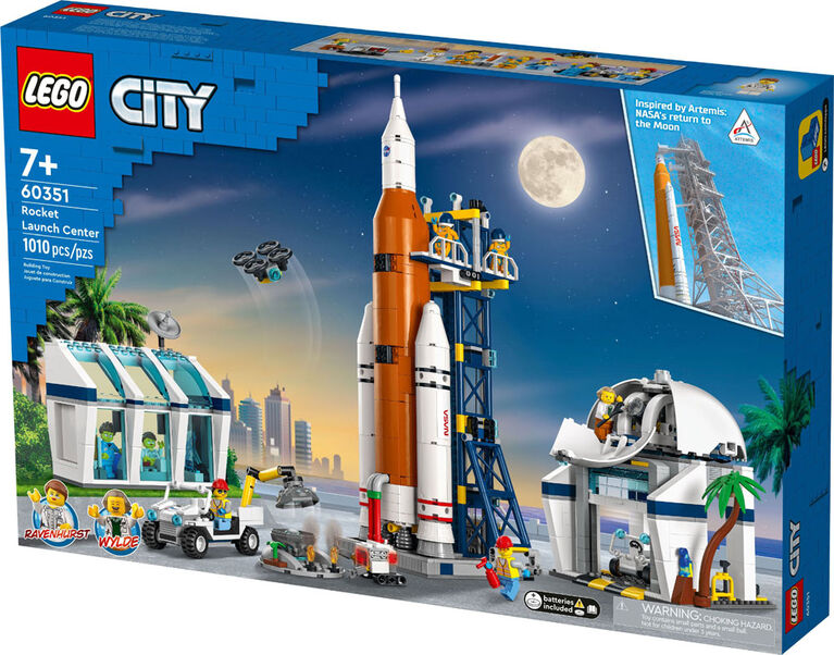 LEGO City Le centre de lancement de la fusée 60351 Ensemble de construction (1 010 pièces)
