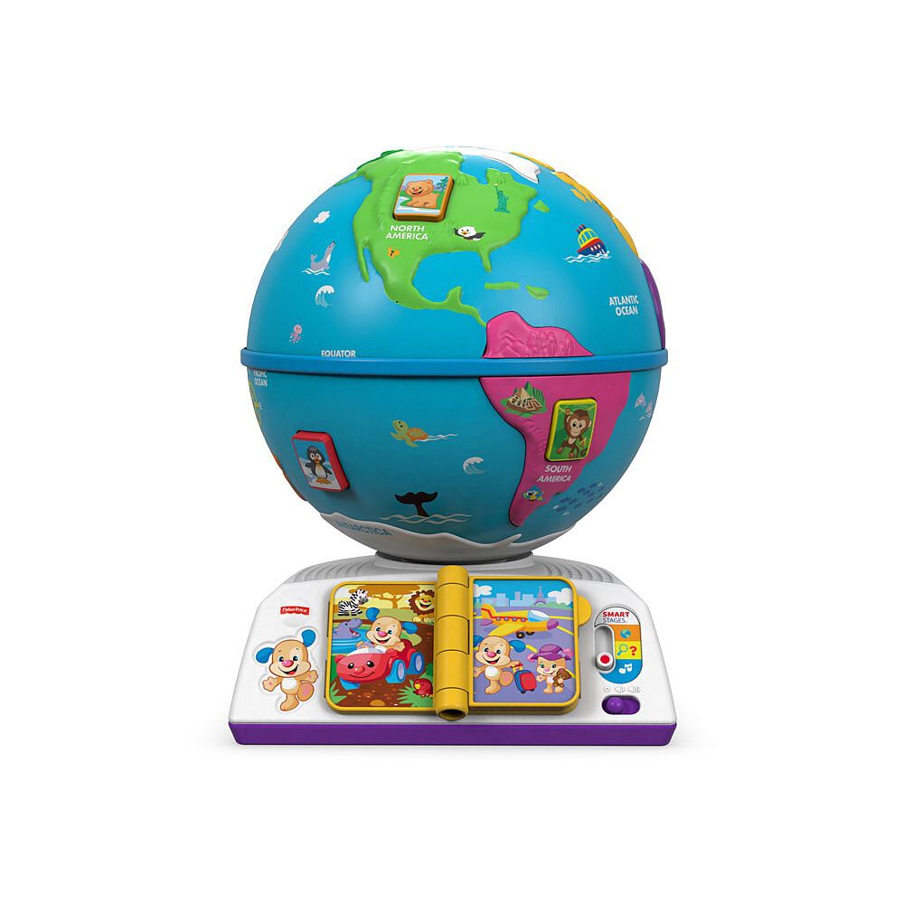 Fisher price laugh 2025 and learn greetings globe