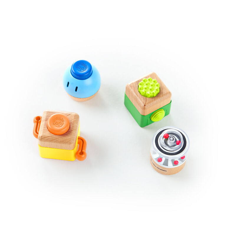 Four Fundamentals Wooden Sensory Set