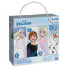 Disney Frozen, 4 Jigsaw Puzzle Bundle 48-Piece Elsa Anna Olaf Winter Snow Movie Landscape with Portable Rope Gift Box, for Kids Ages 4 and up