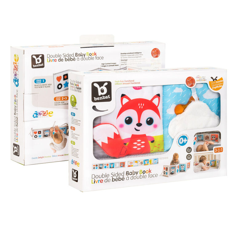 Benbat - Double Sided Baby Book - Multi / 0-24 Months Old