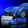 Mattel Brick Shop Hot Wheels Cadillac Project GTP Hypercar Building Toy Kit (236 Pieces), for Collectors