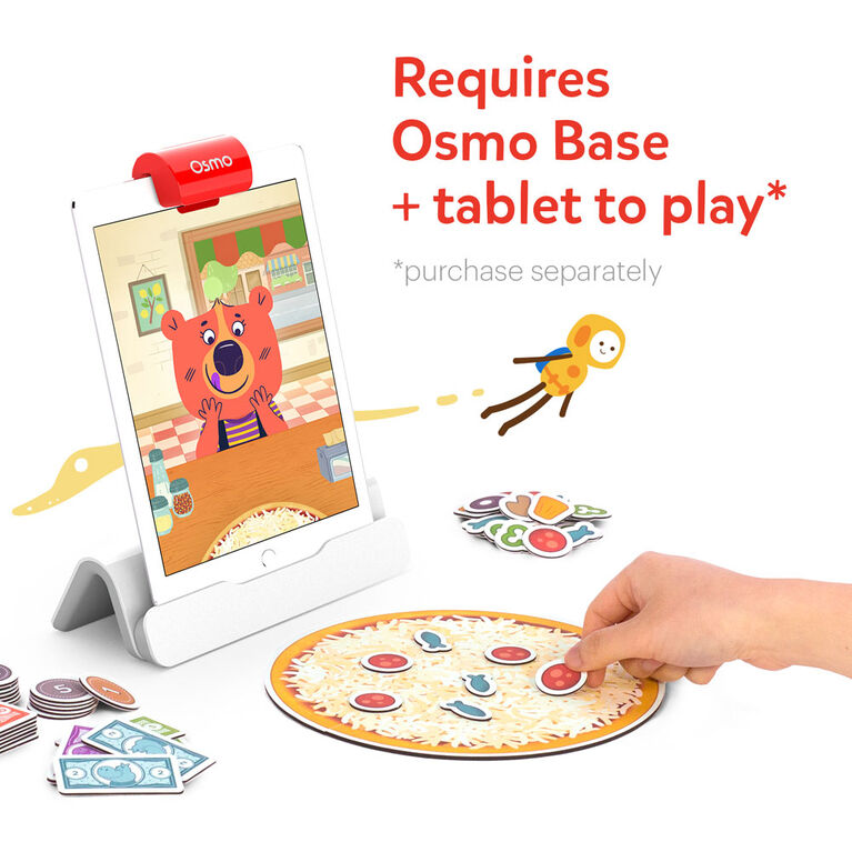 Osmo - Pizza Co. Communication & Maths - Jeu d'apprentissage (Une base Osmo est nécessaire pour jouer)