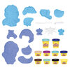 Play-Doh Featuring Disney Frozen 2 Create 'n Style Set Anna and Elsa Toy with 10 Play-Doh Cans, Non-Toxic