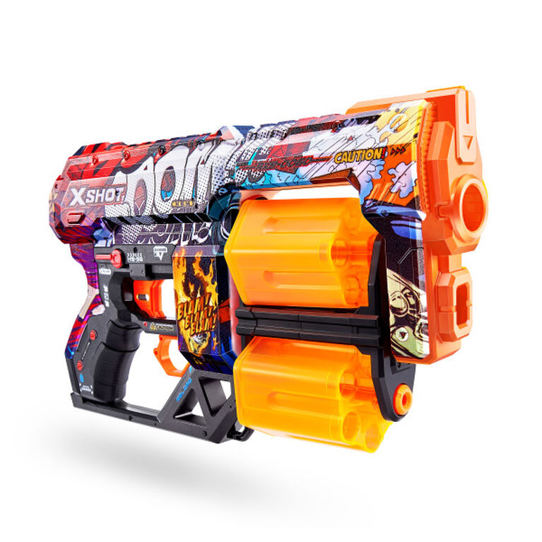 Zuru X-Shot Skins Dread Dart Blaster - Boom (12 Darts)