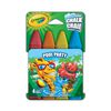 Crayola - Sidewalk Chalk - Pool Party - 4 Colours - Colours vary