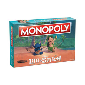 USAopoly MONOPOLY: Disney Lilo & Stitch - English Edition