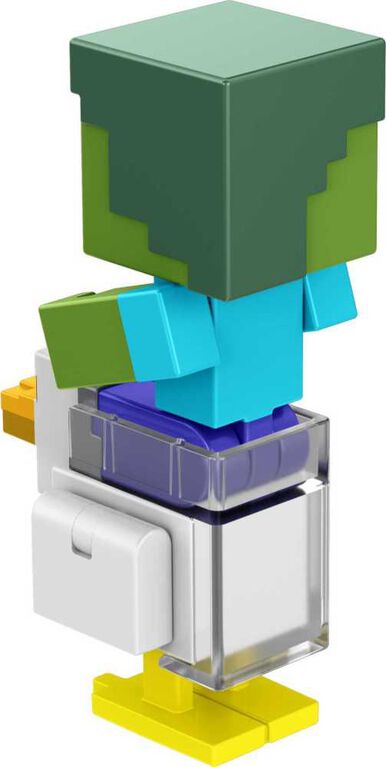 Minecraft Zombie Chicken Jockey Figure