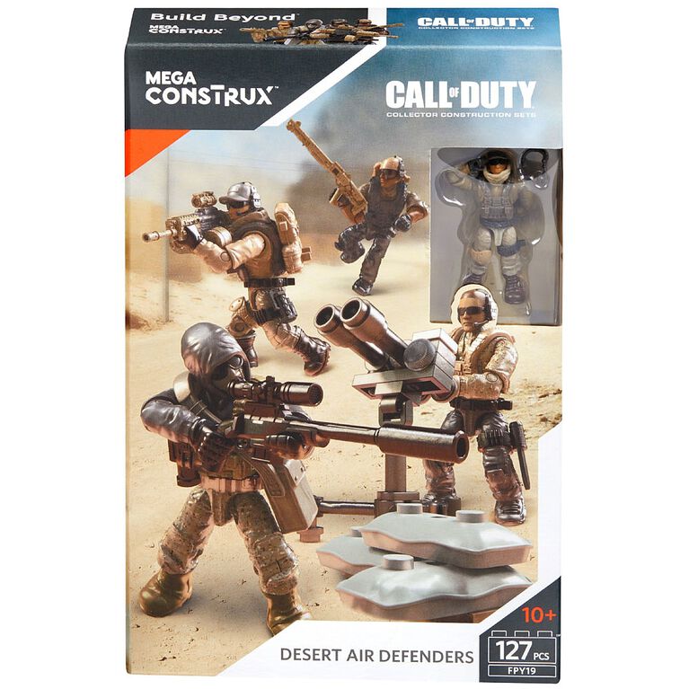 Mega Construx - Call Of Duty - Coffret Équipe antiaérienne du désert