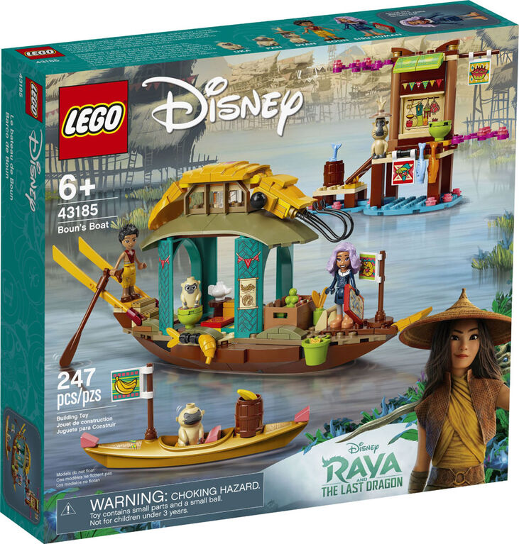 LEGO Disney Princess Le bateau de Boun 43185 (247 pièces)