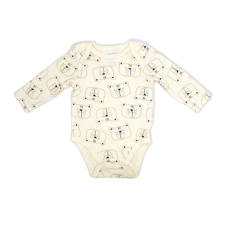 Baby Mode Ensemble de 3 chandails Sherpa : Ours bleu marine 18M