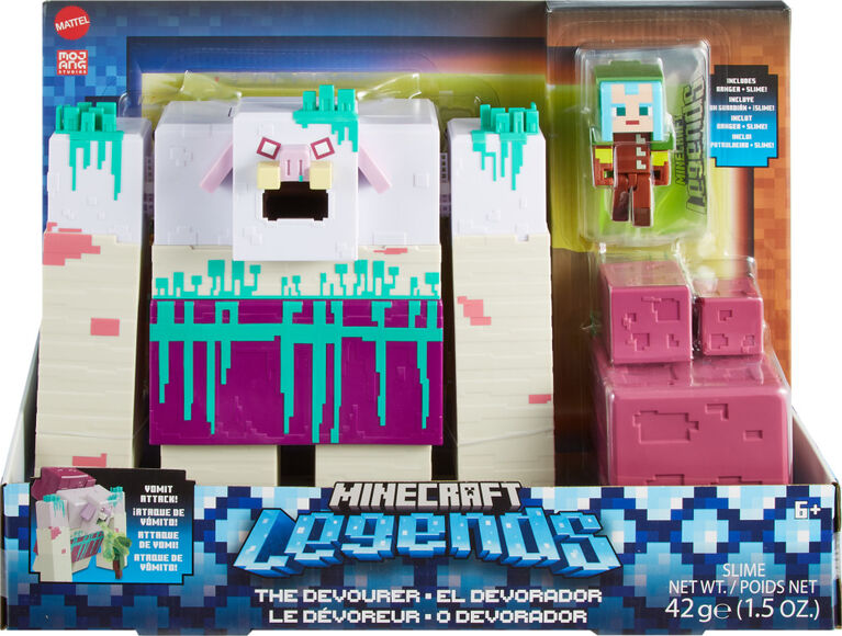 Minecraft-Legends-Figurine Le Dévoreur-Coffret figurines