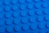 Strictly Briks - Double Sided Silicone Mat - 15" x 15" - Compatible with Large and Small Pegs - Blue
