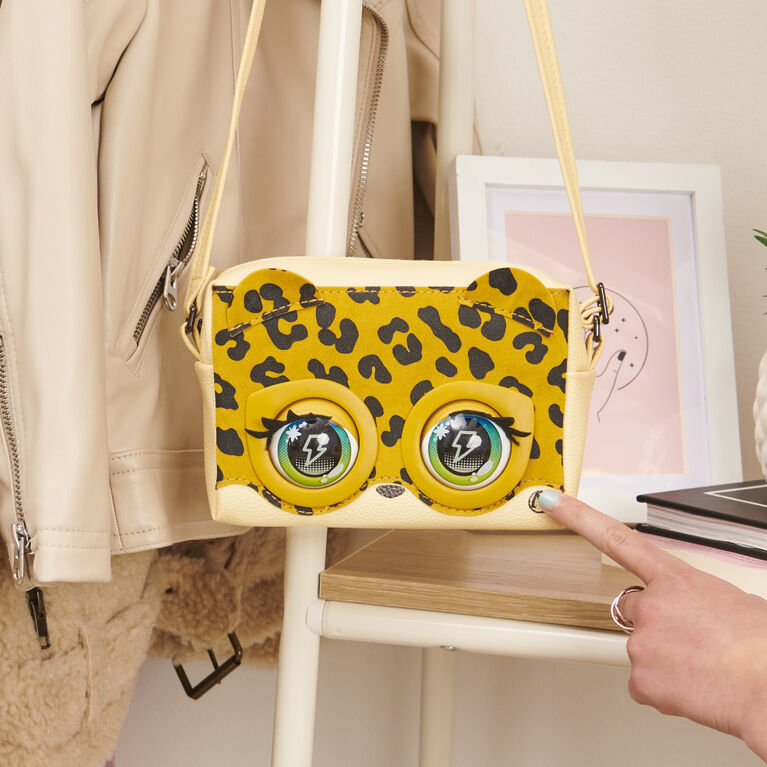 Purse Pets, Leoluxe Leopard Interactive Purse Pet with Over 25 Sounds and Reactions