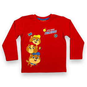 Paw Patrol Long Sleeve Tee - Red - 3T
