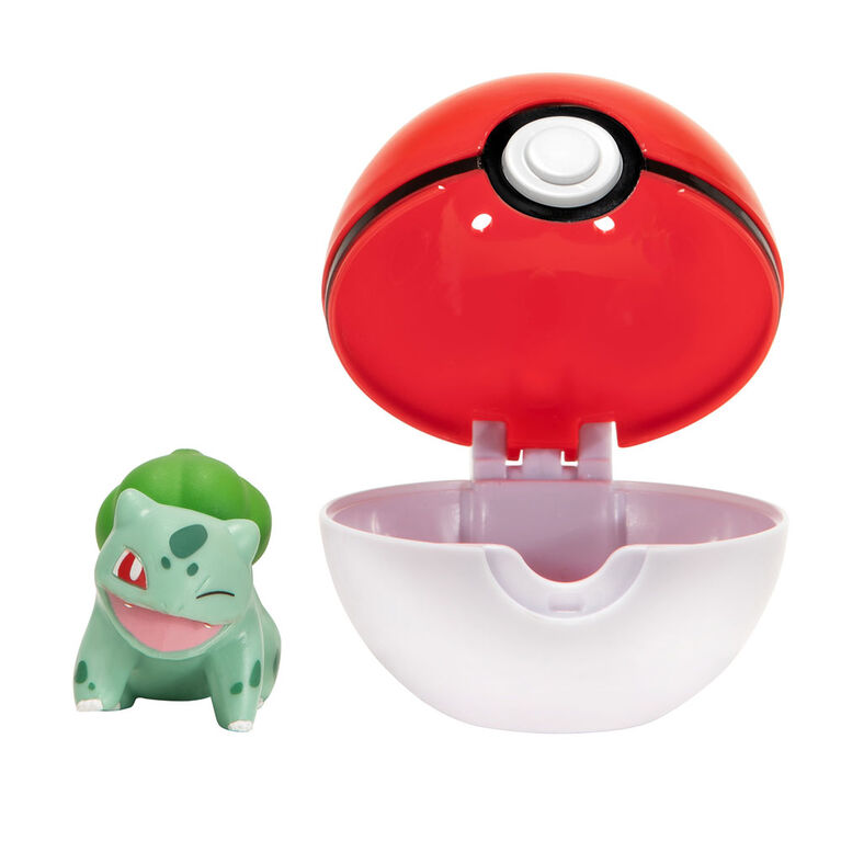 Pokémon - Clip 'N Go - Bulbasaur#2 & Poké Ball