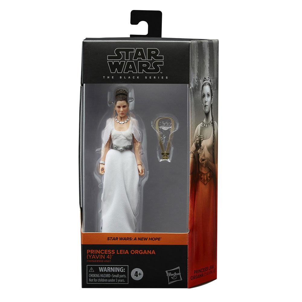 Star Wars The Black Series Princess Leia Organa (Yavin 4) 6-Inch-Scale Star Wars: A New Hope Action Figure