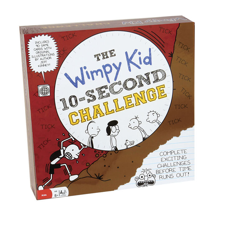 Pressman: Diary of a Wimpy Kid: 10 Second Challenge Game - English Edition