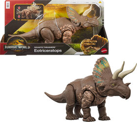 Jurassic World-Eotriceratops-Figurine Méga Prédateurs