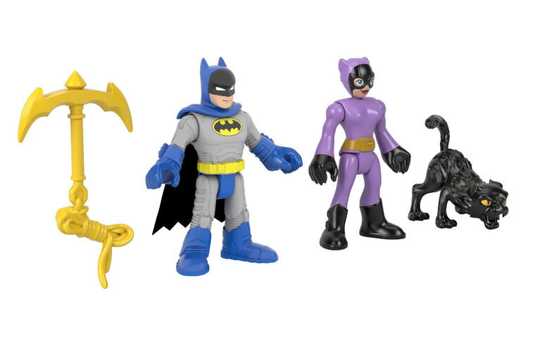 Imaginext DC Super Friends Batman and Catwoman - English Edition