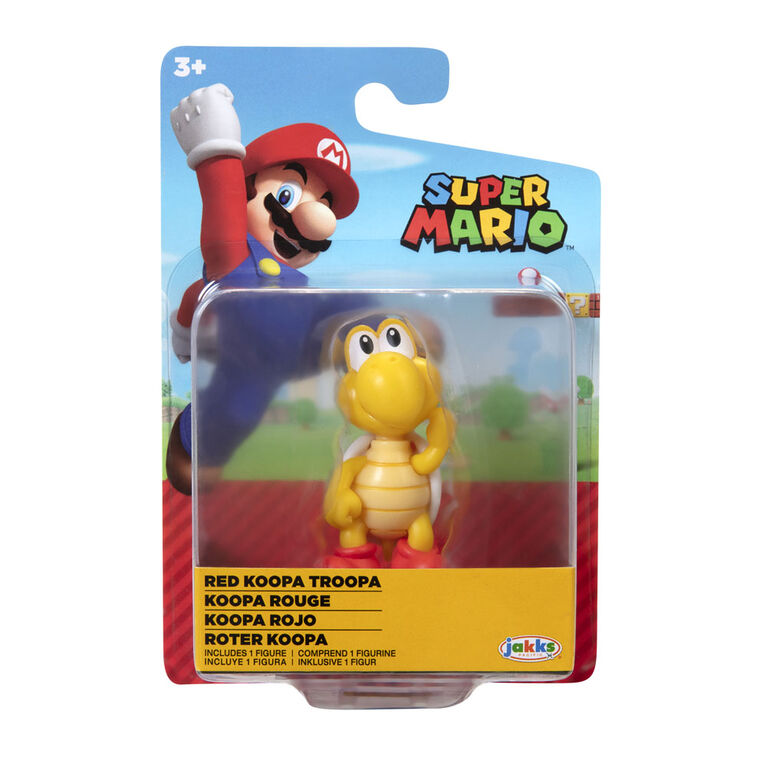 Nintendo 2.5" Limited Articulation Wave 26 - Red Koopa Troopa