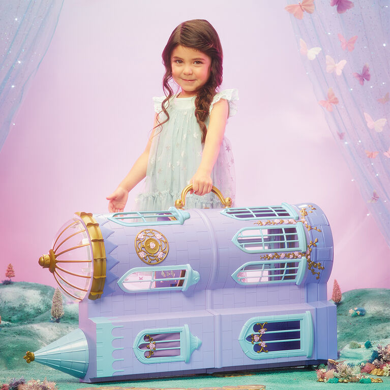 Château majestueux MGA's Dream Ella | jeu de château | jouet portatif | convient aux poupées-mannequins de 11,5 po (29 cm)