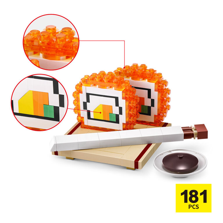MAX BUILD MORE Premium Bricks Sushi Bar Collection by ZURU