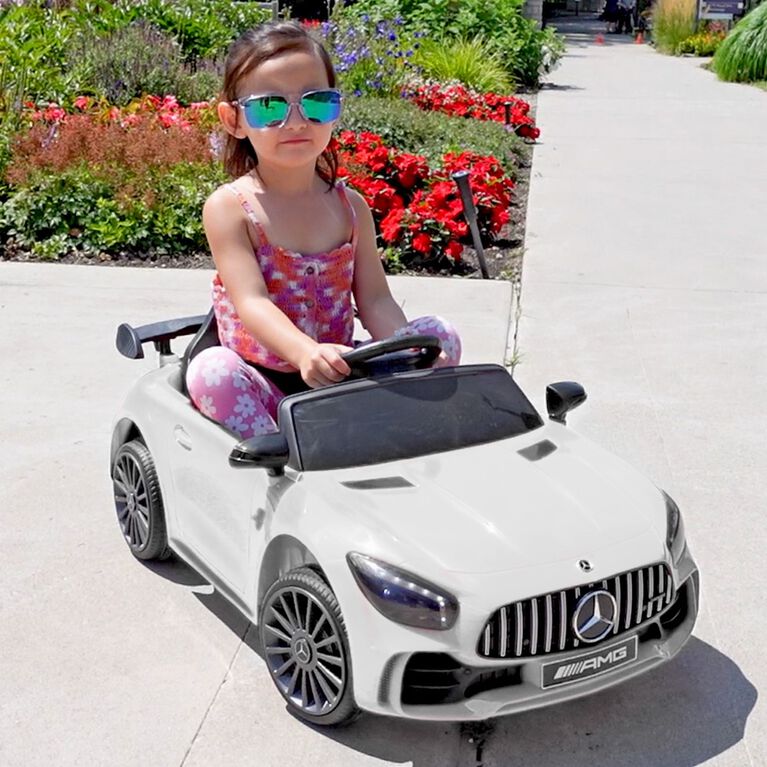 Voltz Toys Mercedes-Benz AMG GT R with Remote, White
