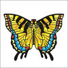 Cerf-volant papillon - porte-queue