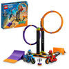 LEGO City Le défi de cascades tournoyantes 60360 Ensemble de jeu de construction (117 pièces)