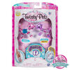 Twisty Petz, Series 2, Pack de 3 - Bijoux à collectionner Frostie Polar Bear, Purrela Kitty et animal surprise.