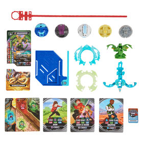 Bakugan Battle 5-Pack, Special Attack Ventri, Dragonoid, Bruiser, Trox, Smoke; Customizable, Spinning Action Figures