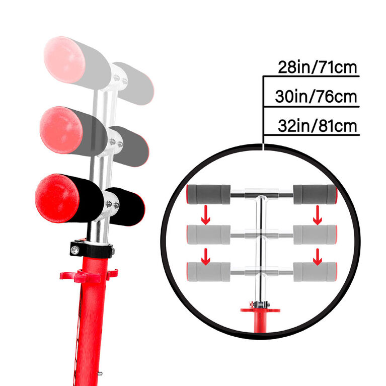 Rugged Racer R3 Neo 2 Wheel Kick Scooter- Red - English Edition