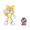 SONIC - 4" Figures with Accessories - Wave 1 - Modern Tails with Invincible Item Box