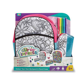 Out To Impress Colour Your Own Backpack And Pencil Case - &Eacute;dition anglaise - Notre exclusivit&eacute;