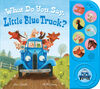 What You Say Little Blue Truck Sound - Édition anglaise