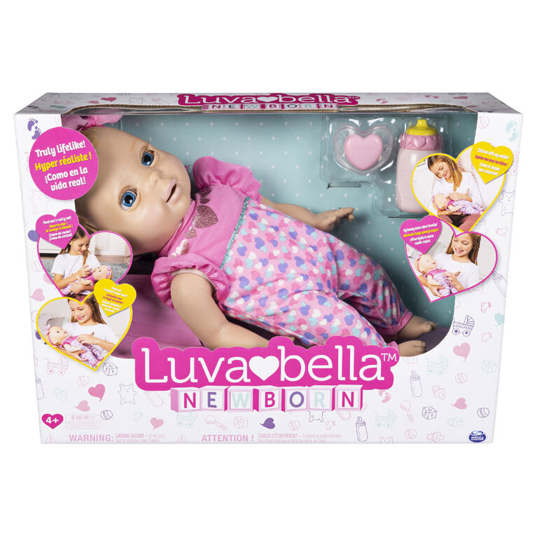 Luvabella Newborn - Poupée interactive aux expressions et mouvements réalistes
