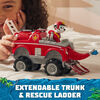 PAW Patrol Jungle Pups, Marshall's Elephant Vehicle, Camion avec figurine à collectionner
