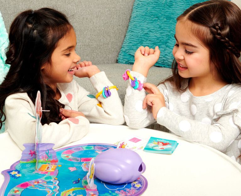 Disney Princess, Charming Sea Adventure Board Game Little Mermaid Toys Featuring Ariel and Friends Fun Game for Family Game Night