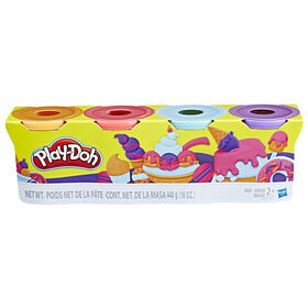 Play-Doh - Ensemble de 4 pots de 448 grammes (couleurs douces)
