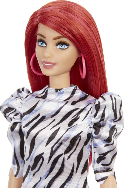 Barbie - Fashionistas - Poupée168, buste petit, cheveux longs roux