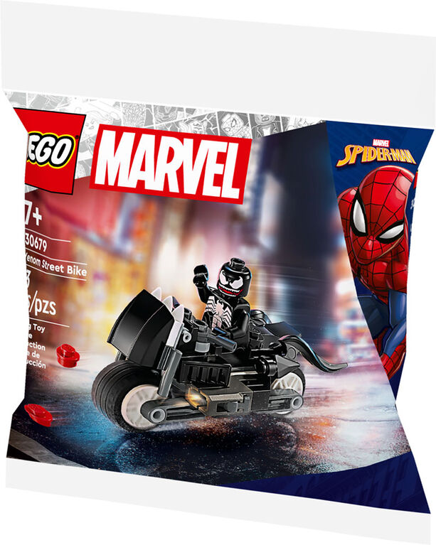 LEGO Marvel Venom Street Bike Building Toy 30679
