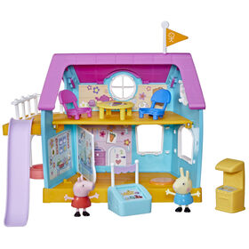 Peppa Pig Peppa's Club Peppa's Kids-Only Clubhouse Playset Preschool Toy (English)