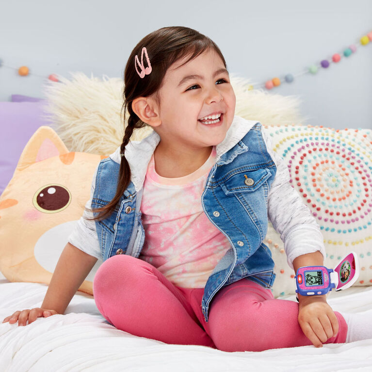 VTech Gabby's Dollhouse Pandy Paws' Paw-Tastic Watch - English Edition