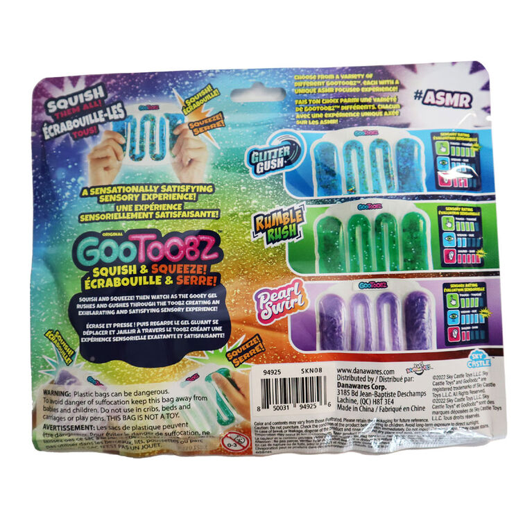 GooToobz Fidget Sensory Toy - Pearl Swirl Purple