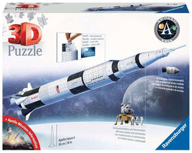 Ravensburger: Apollo Saturn V Rocket Model 440pc 3D Puzzle