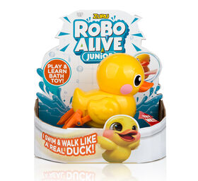 Robo Alive Junior Little Duck and crocodilePack Battery-Powered Bath Toy by ZURU