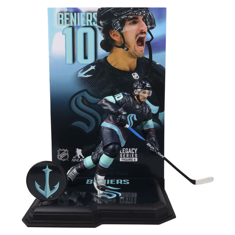 McFarlane's SportsPicks-NHL 7"Posed Fig - Matty Beniers (Seattle Kraken)