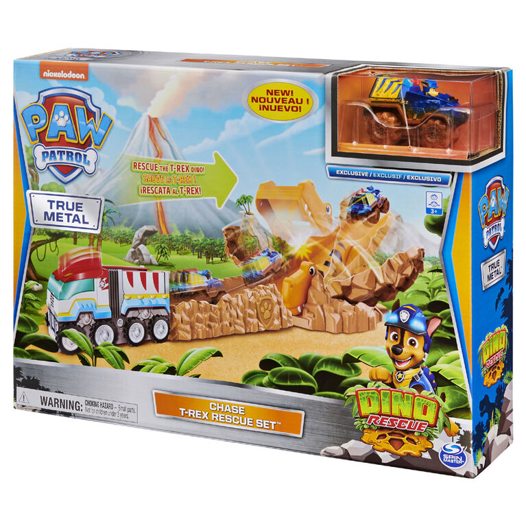 Paw Patrol Dino T-Rex Rescue - Notre exclusivité