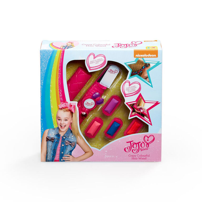 Coffret JoJo Siwa Crazy Colourful Hair Wand - Édition anglaise - Notre exclusivité